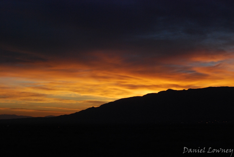 desert hue of blue